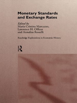 cover image of Monetary Standards and Exchange Rates